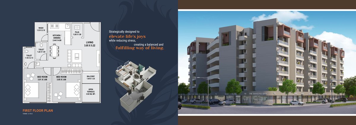 Radhe Heights — brochure image 5