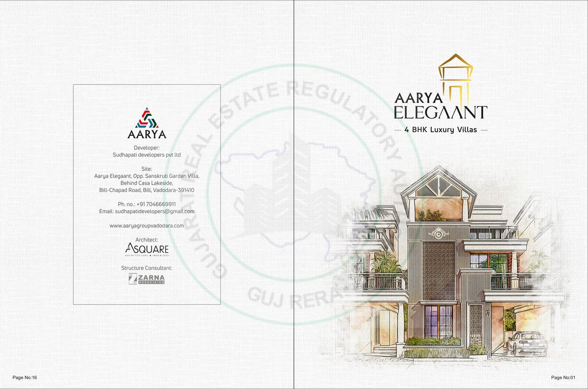 Aarya Elegaant — brochure image 1