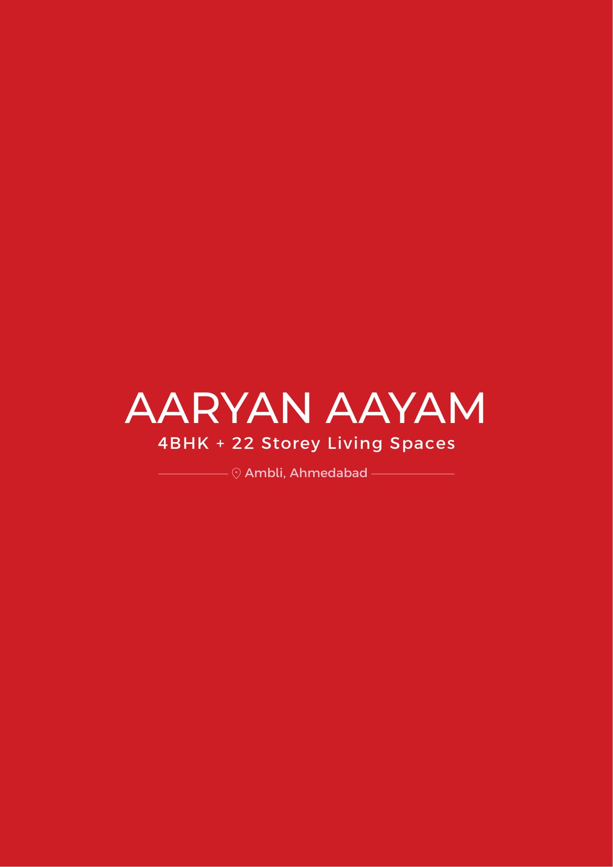 Aaryan Aayam — brochure image 1