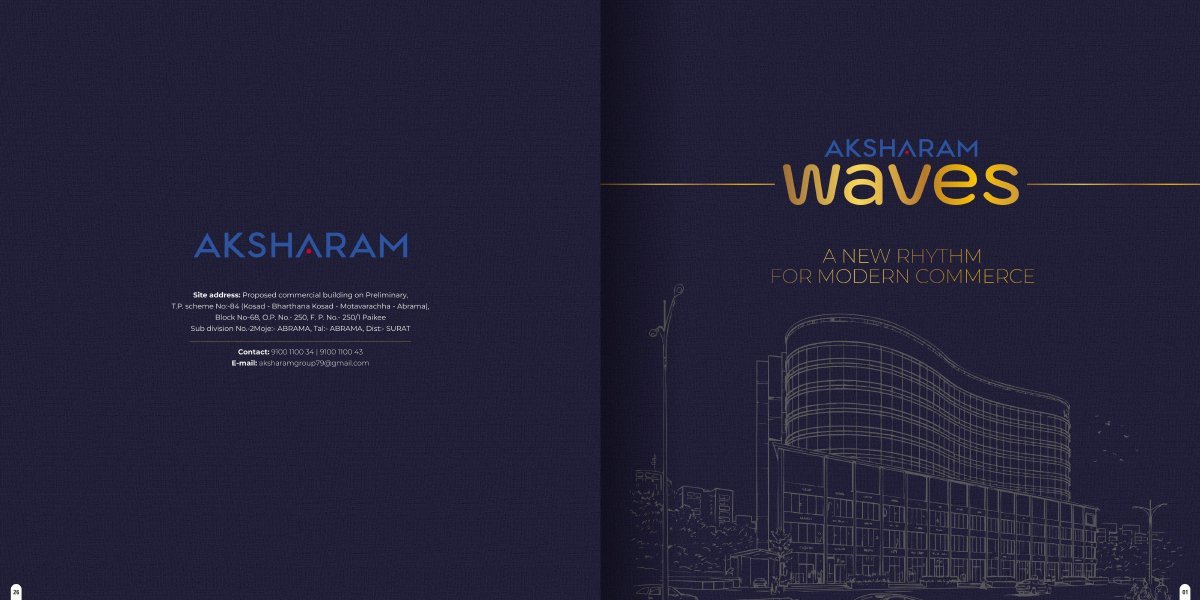 Aksharam Waves — brochure image 1