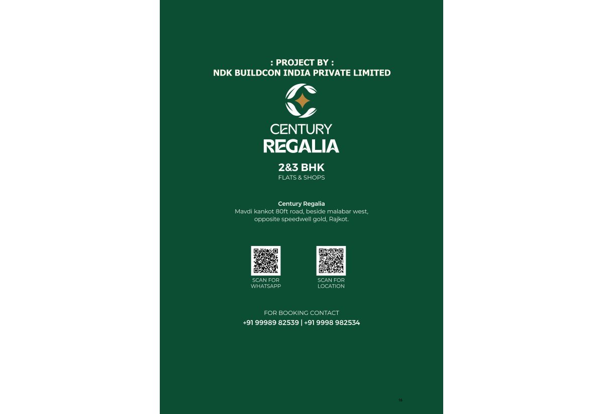 Century Regalia — brochure image 16