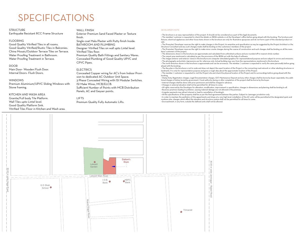 Dattani's Ekam — brochure image 7