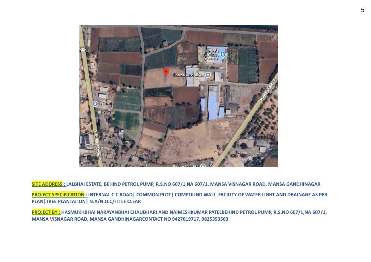 Lalbhai Estate — brochure image 5