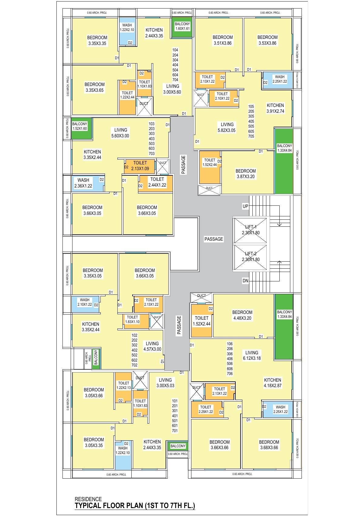Muktidham Apartment — brochure image 6