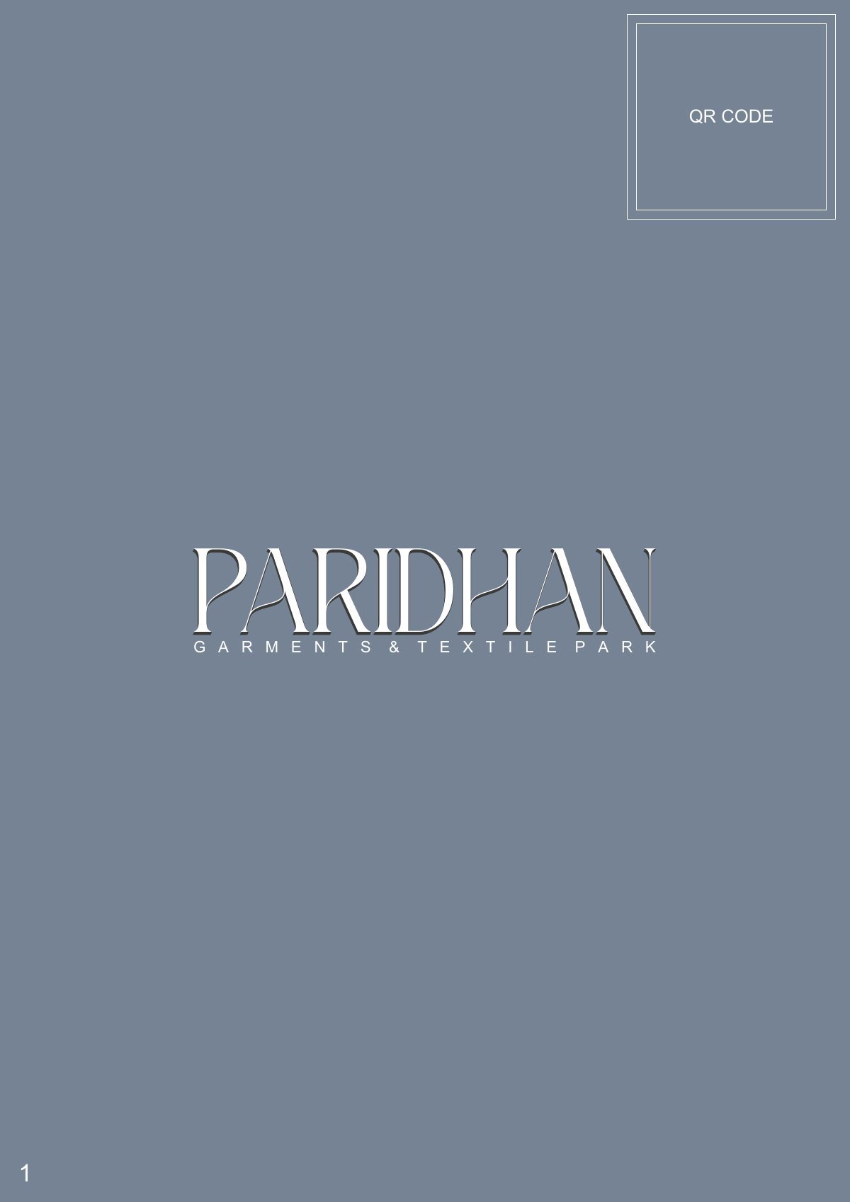 Paridhan Garment and Textile Park — brochure image 1