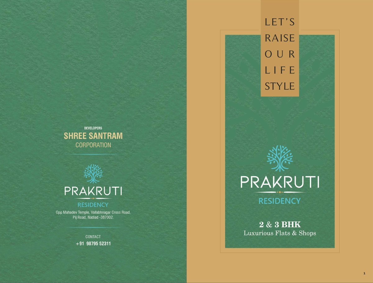 Prakruti Residency — brochure image 1