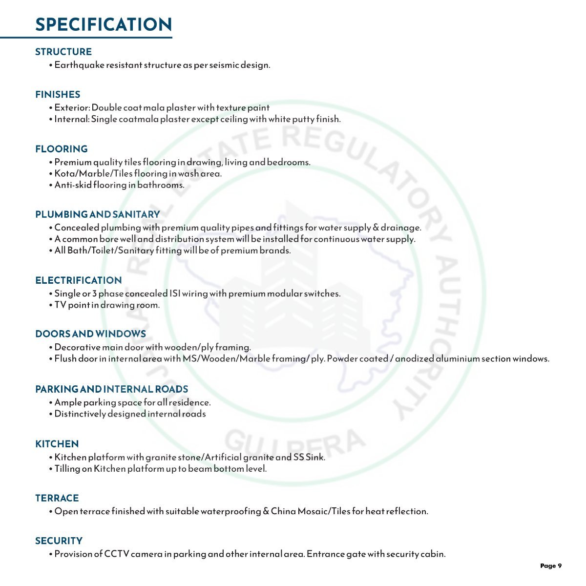 The Celestial — brochure image 9