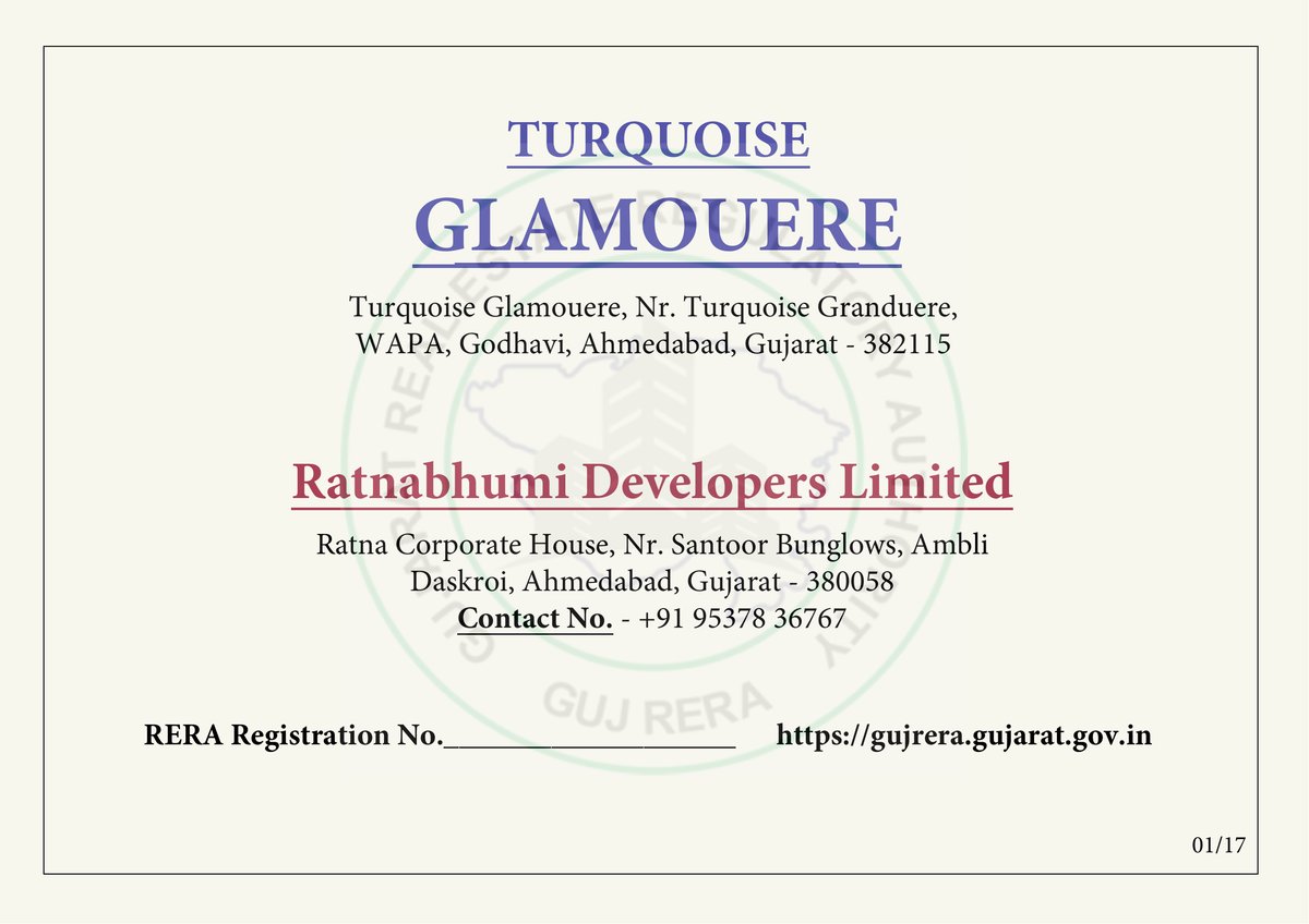 Turquoise Glamouere — brochure image 1