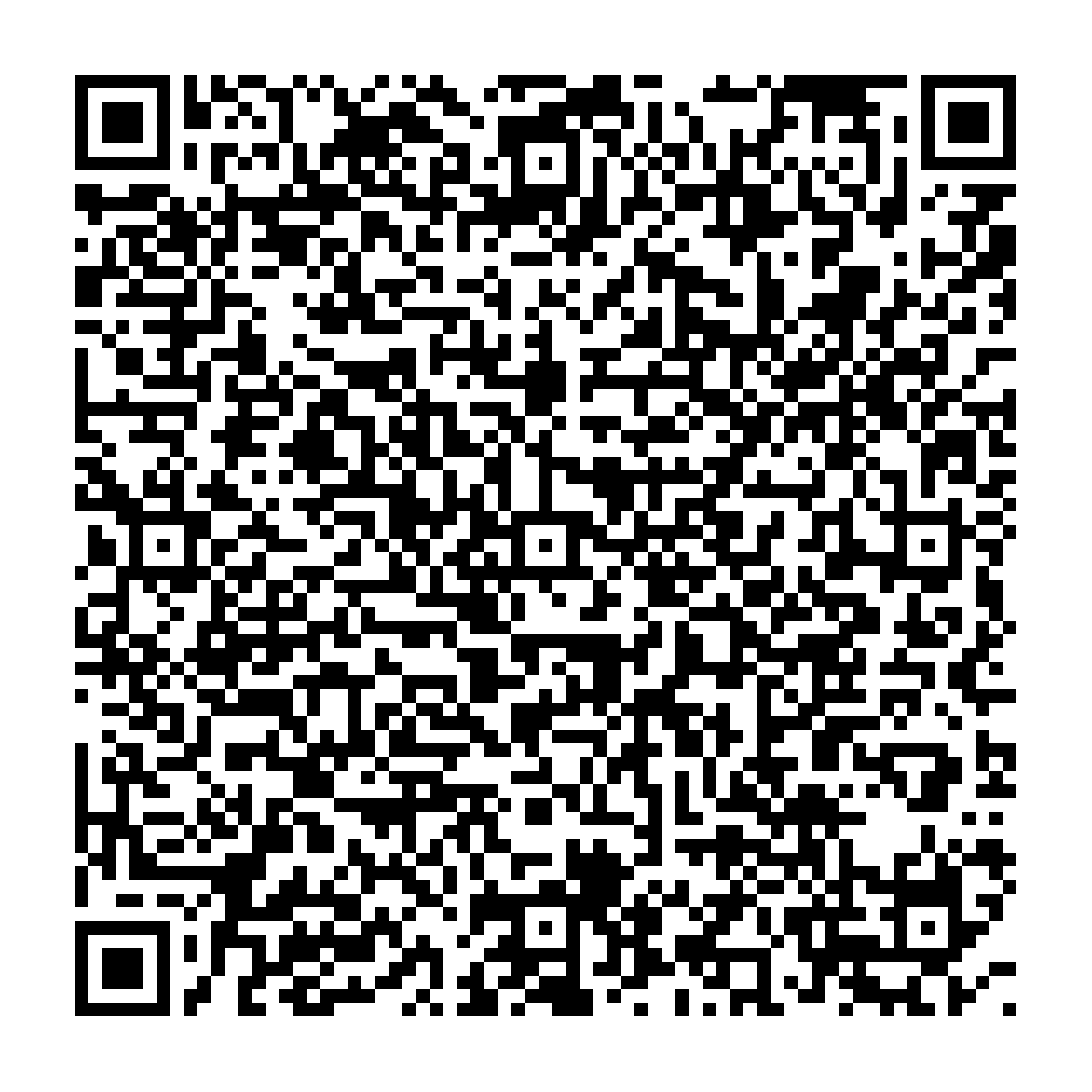 QR code on the GujRERA registration certificate for Swarg Business Hub